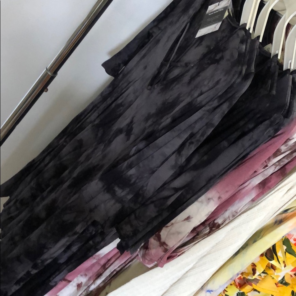 Black tie dye dress - Picture 6 of 8